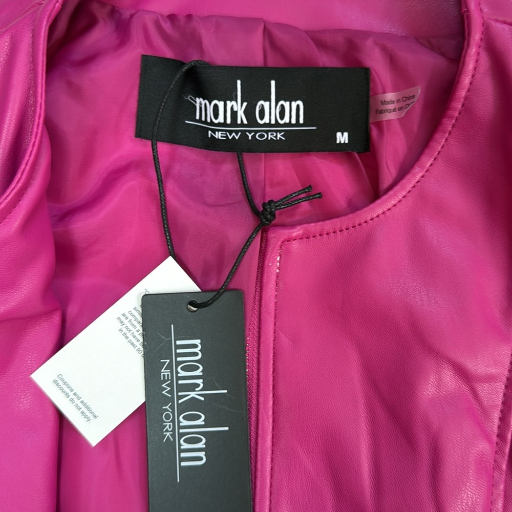 Mark Alan Pink Jacket - Picture 2 of 4